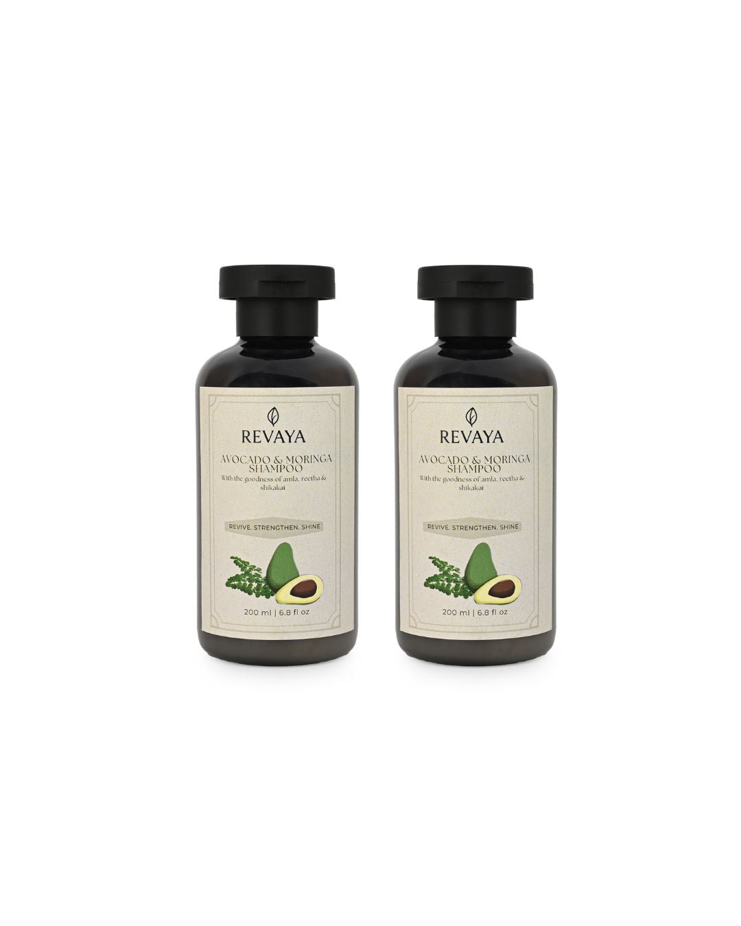 Revaya Avocado & Moringa Shampoo (Pack of 2)