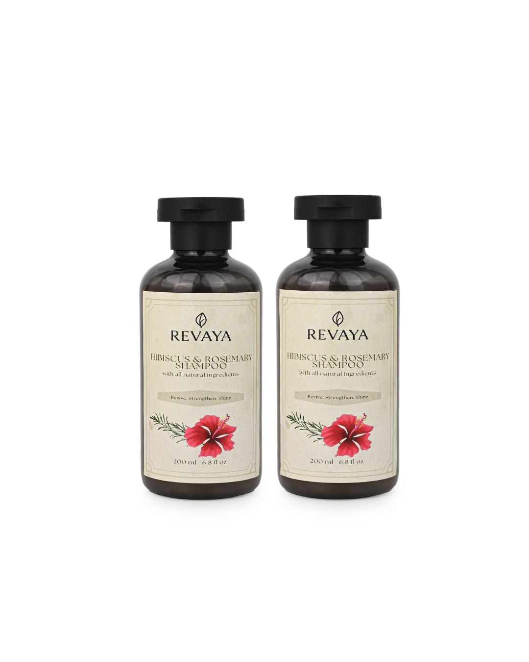 Revaya Hibiscus & Rosemary Shampoo (Pack of 2)