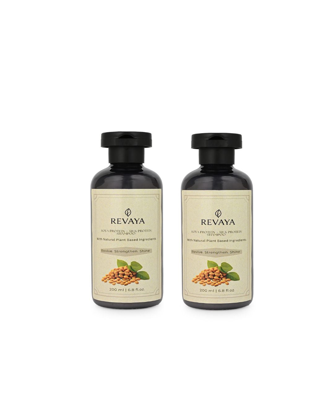 Revaya Soya &Silk Protein Shampoo(Pack of 2)